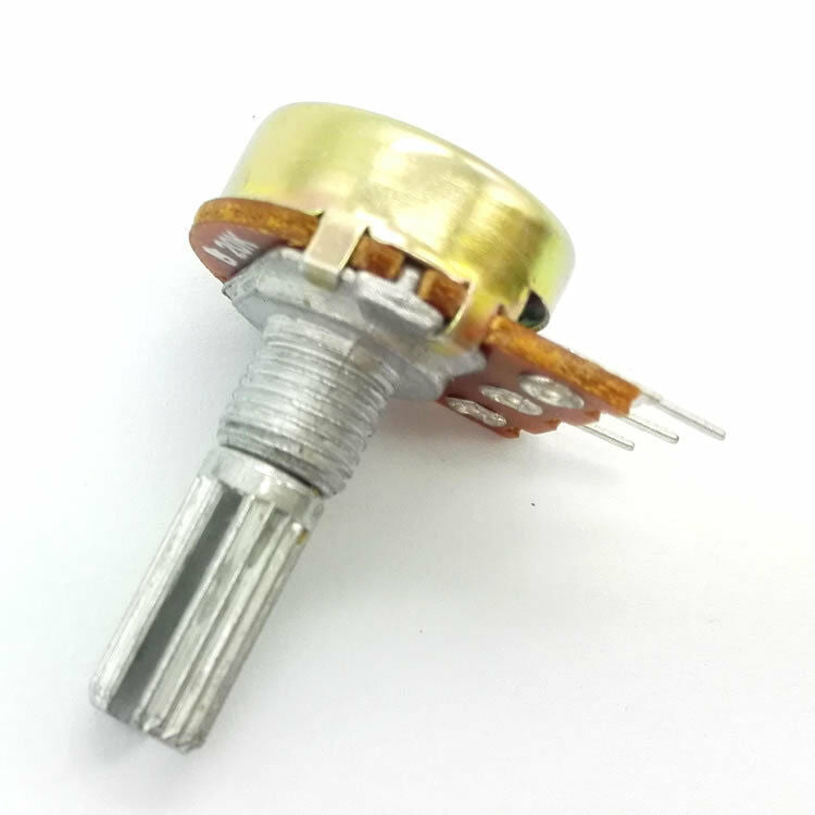 5Pcs WH148 Pot B100K 100K Linear Potentiometers Shaft 20mm 3pin 3 Pin Knob