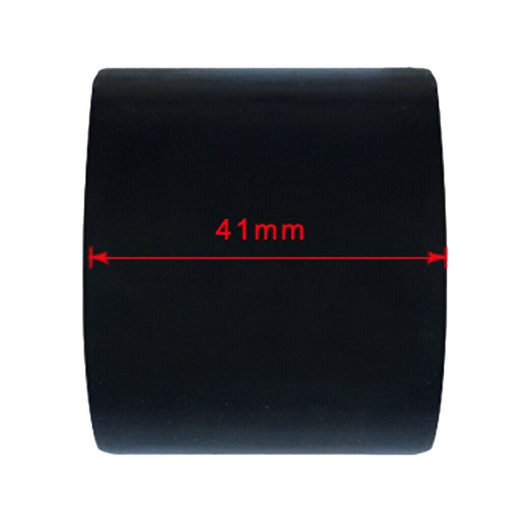 2X 6 Pieces Black Rubber Fishing Rod Holder Pole Rest Rack Insert Protectors