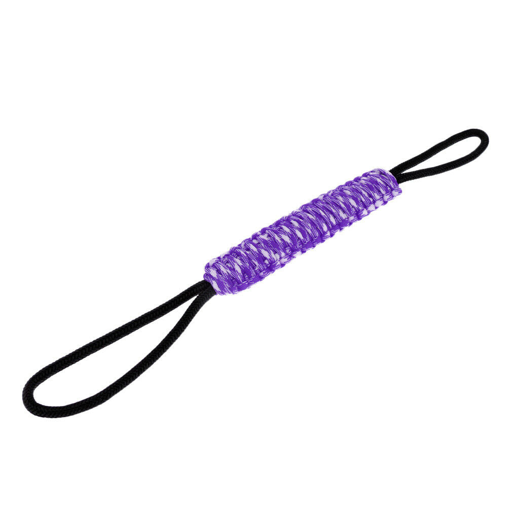 Handmade Weaving Paracord Handle Holder for 20oz 30oz Tumbler Cup - Purple,