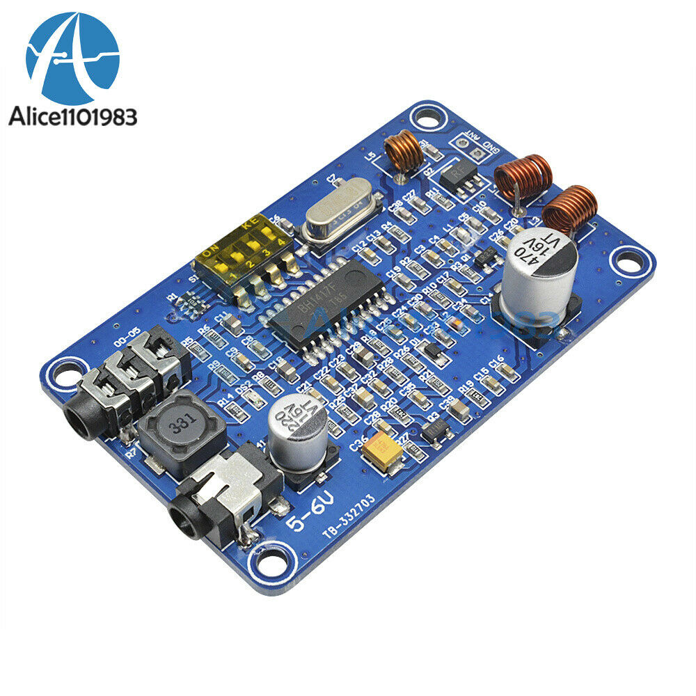 2PCS BH1417 200M 0.5W Radio Station PLL Wireless Stereo FM Transmitter Module