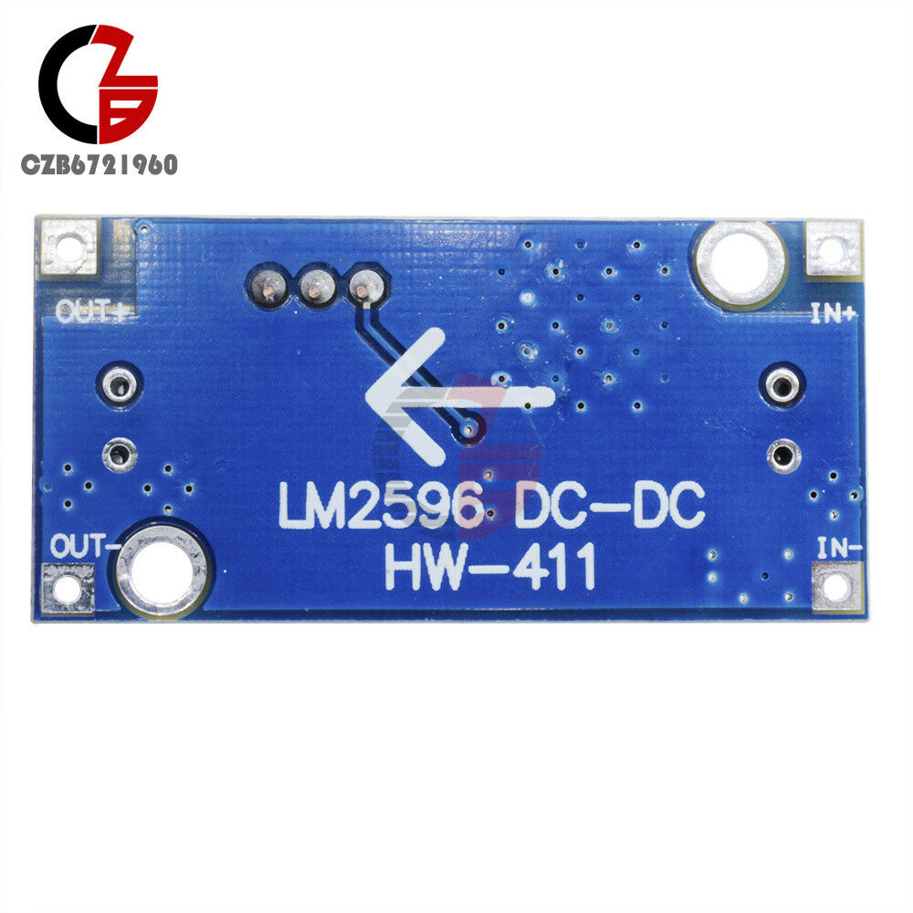 2PCS LM2596 DC-DC buck adjustable step-down Power Supply  Converter module
