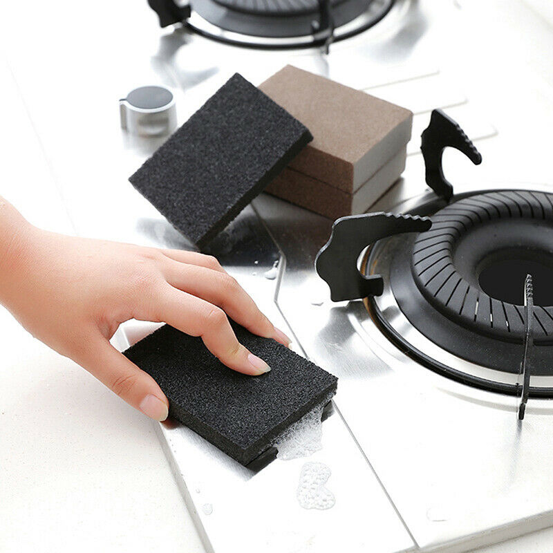 1pc Magic Sponge Eraser Carborundum Removing Rust Cleaning Brush Descaling Clean