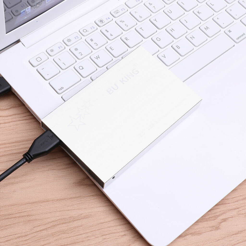 Aluminum Alloy Portable 60G External 2.5" HDD SSD Data Transfer for Laptop