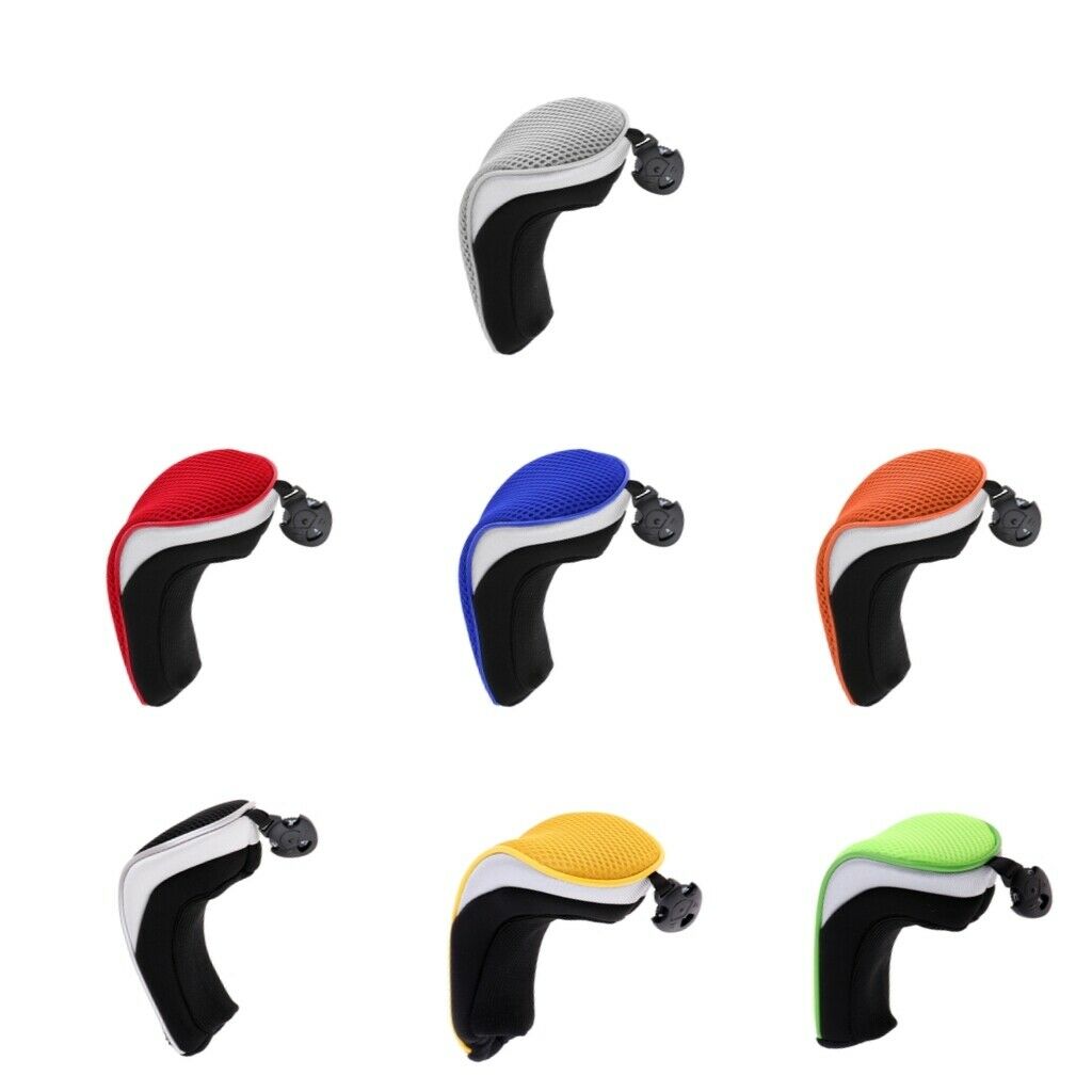 Pack 7 Golf Hybrid Head Protective Cover - Premium & Lightweight - UT Club