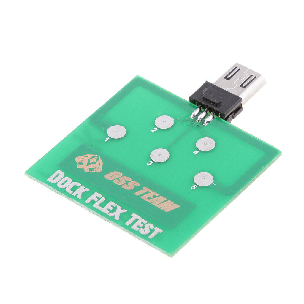 Replacement Micro USB Charging Port Flex Test Plate Battery Diagnostic Tool For