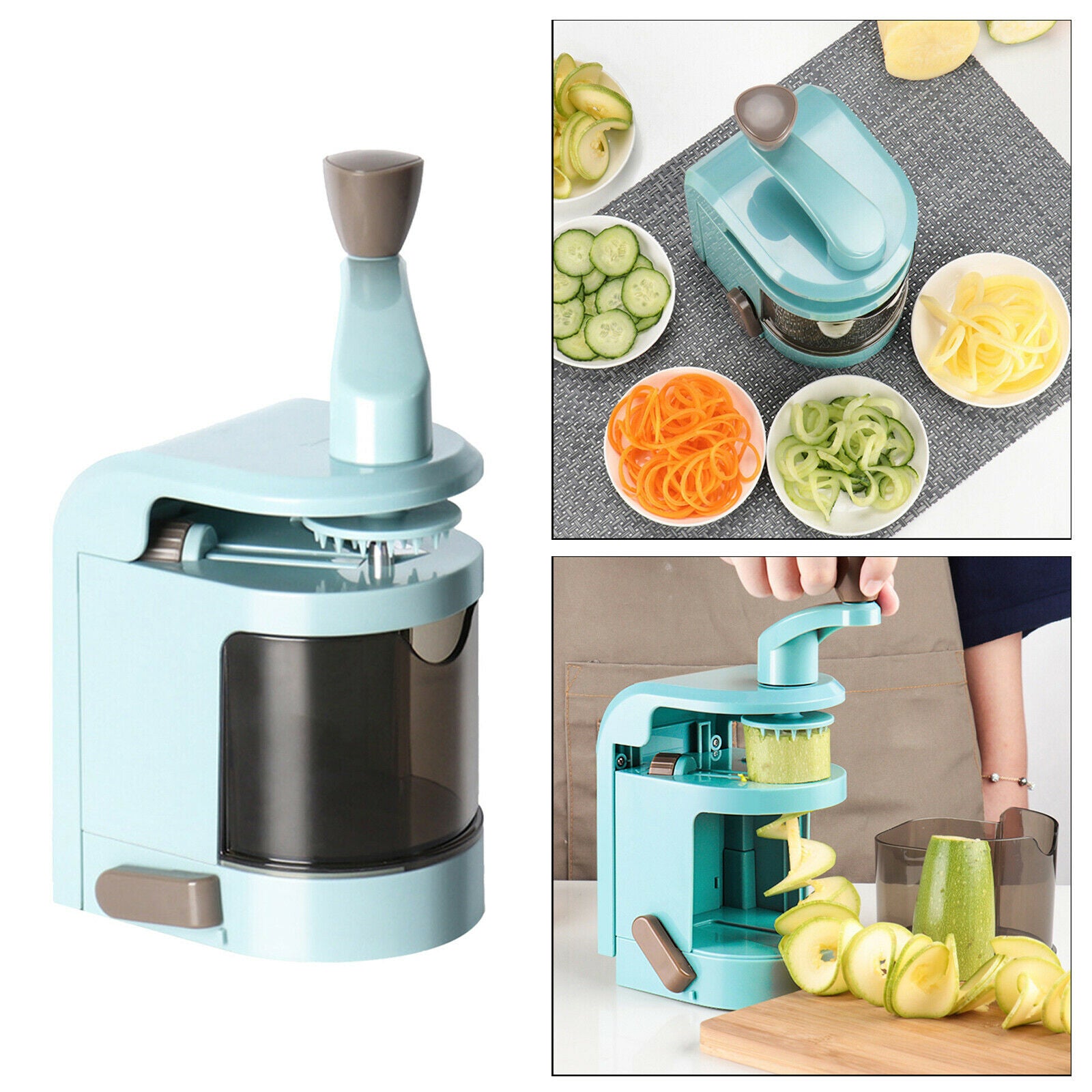 Vegetable Slicer Cutter Food Grater Zucchini Noodles Maker Kitchen Tool