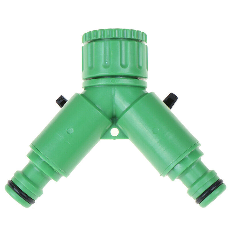 4/6" 3 Way Garden Tap Hose Adapter Connector Adaptor Hose Pipe Splitter Y.l8