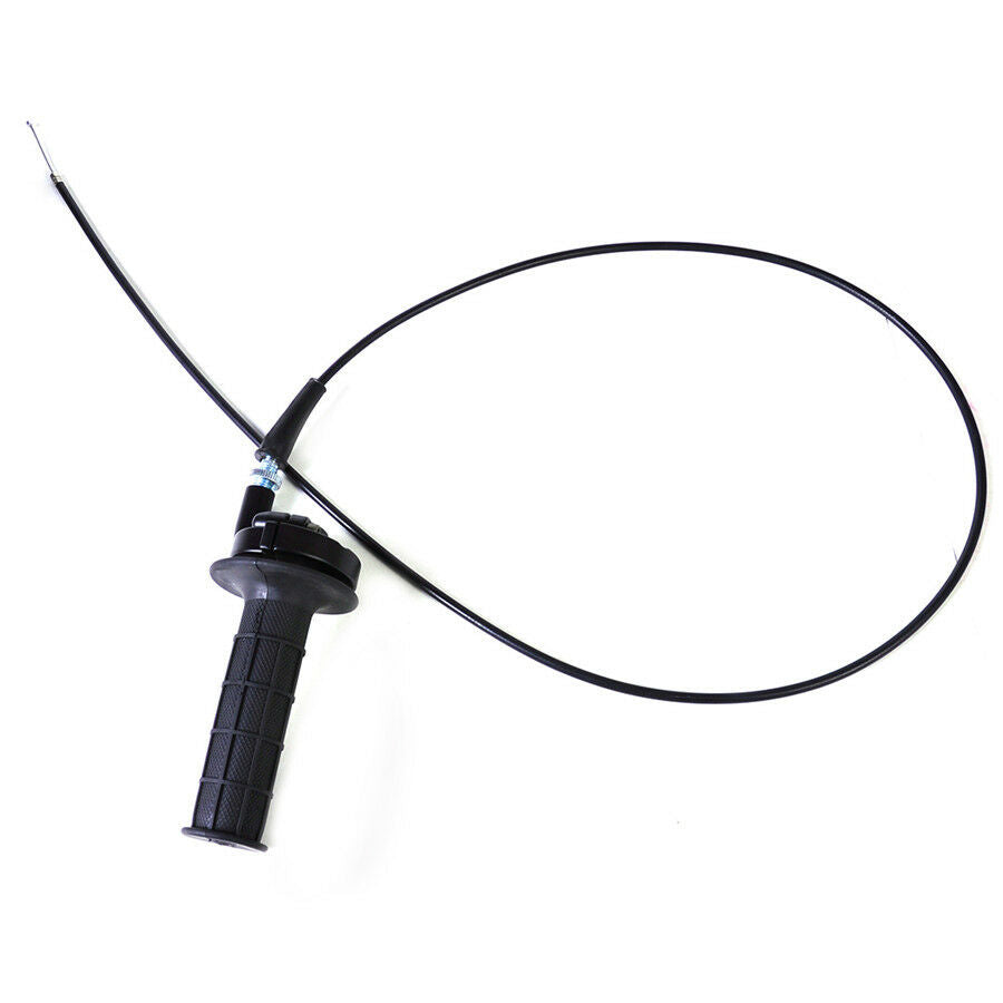1 Pair 7/8" Handle Grip+Twist Throttle Cable for 50-250CC ATV Quad  Motocycle