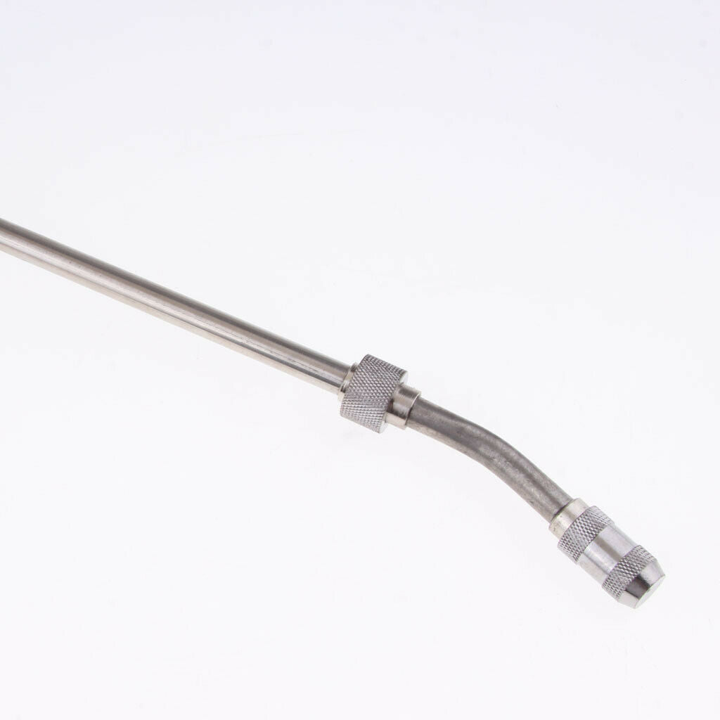 Stainless Steel Long Pressure Washer Wand Jet/ Fan Nozzle Sprayer Tool 58cm