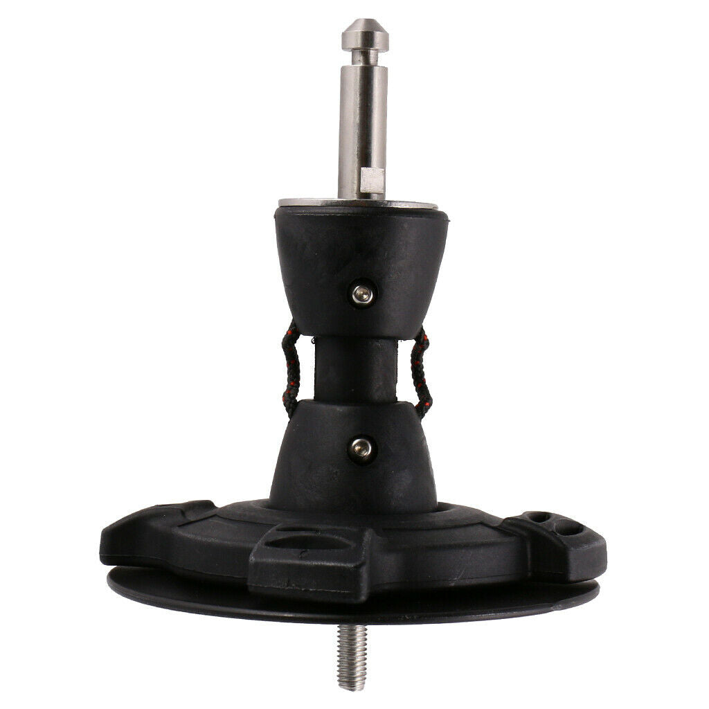 Black Windsurfing Windsurf Board One-Bolt Tendon Joint Mast Base Accessories