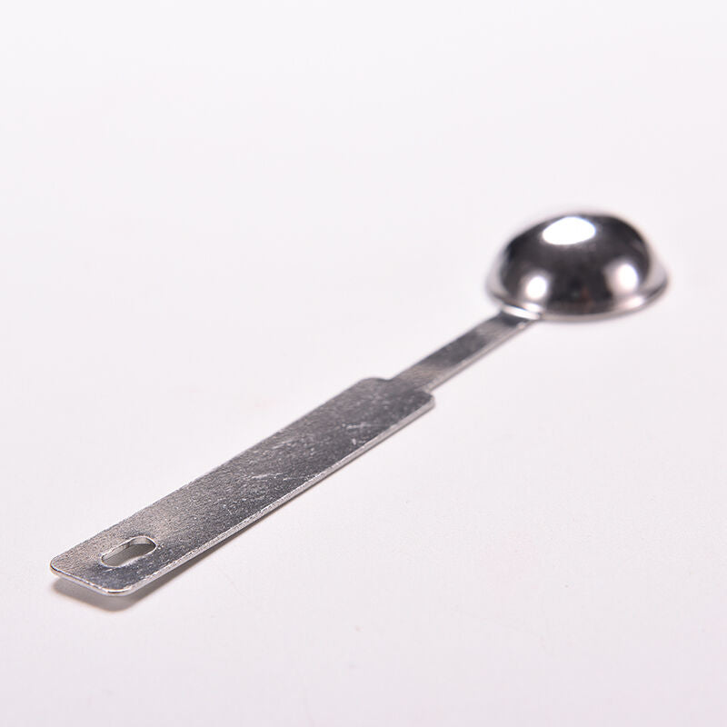 1 Pcs Scapbook Spoon For Wax stamp Stainless Steel Sealing Wax Spoon SELJ.l8