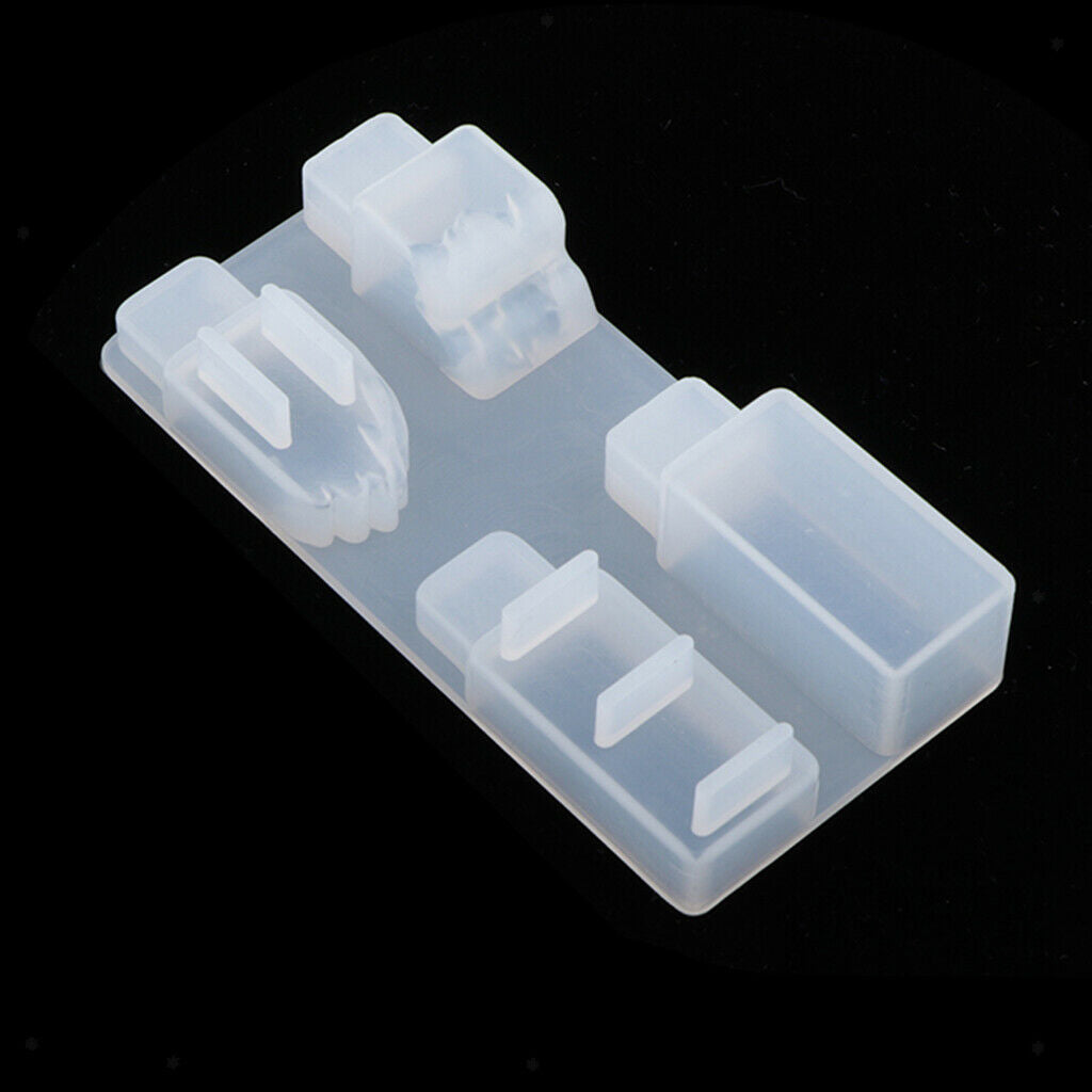 DIY Silicone Mold USB Flash Disk Cover Personal Style Shaping Molding Mould