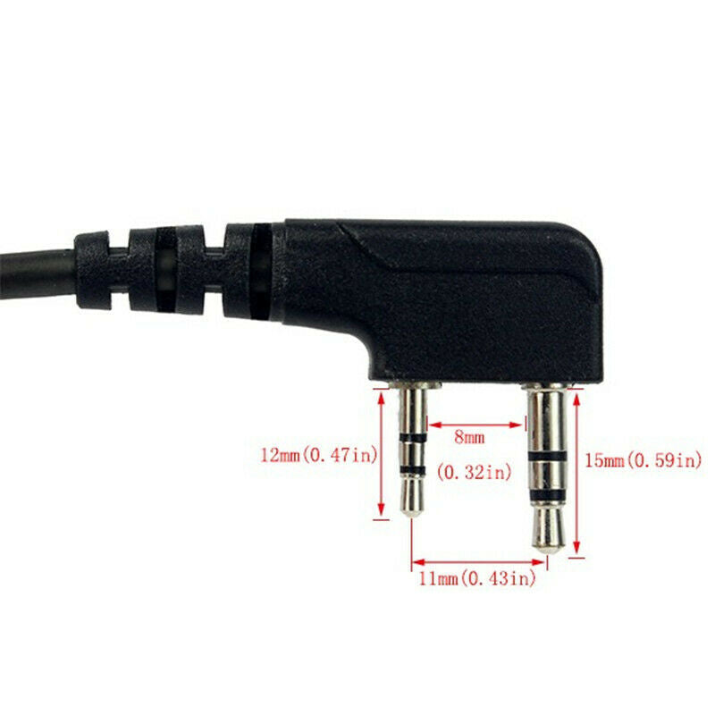 2 PIN PTT Speaker Microphone for TYT HYT WONXUN BaoFeng UV-5R UV-82 777S 888S
