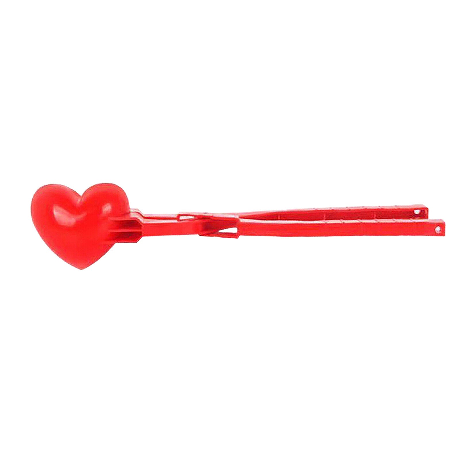 Heart Shaped Snowbal Maker Clips Clamps Kids Child Beach Snow Sand Mold