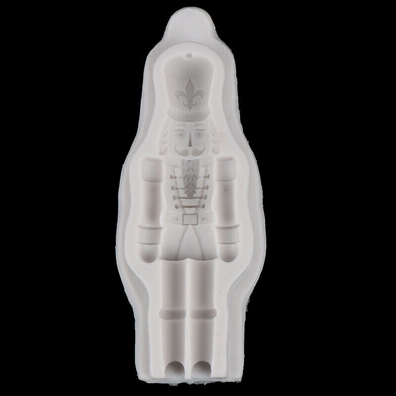 Nutcracker Solder Silicone Mold Sugarpaste Candy Chocolate Baking Mold Xm.l8