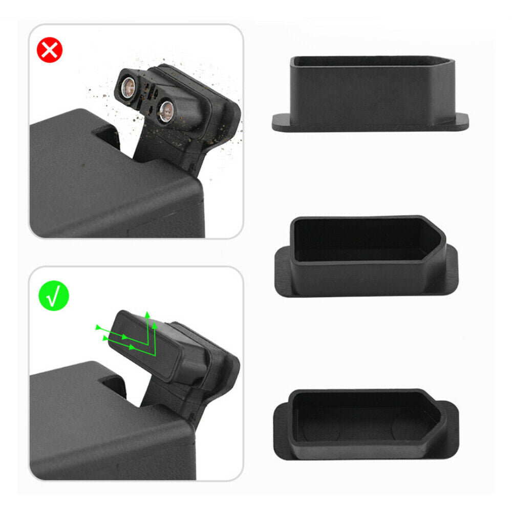 Dust Plug Battery Terminal Charging Port Protection Cover for DJI FPV Drone