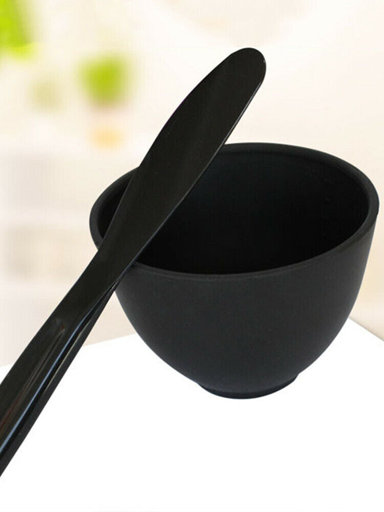 2 in 1 Face Ma sk Mixing Bowl Spoon Stick DIY Set Beauty Facial Skin Care Tool~