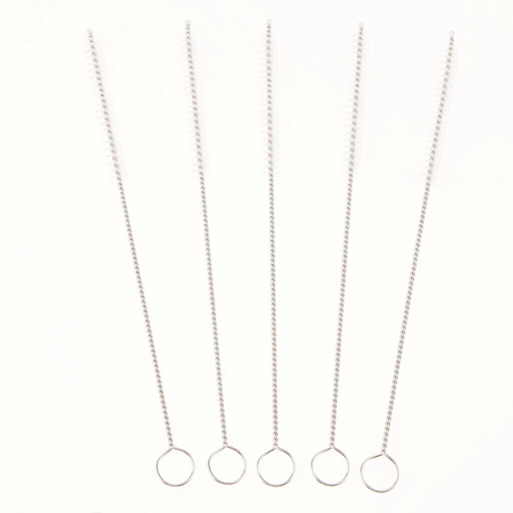 10pcs Reusable Multi-Functional Nylon Brush for Cosmetics Tin Pot Bottles