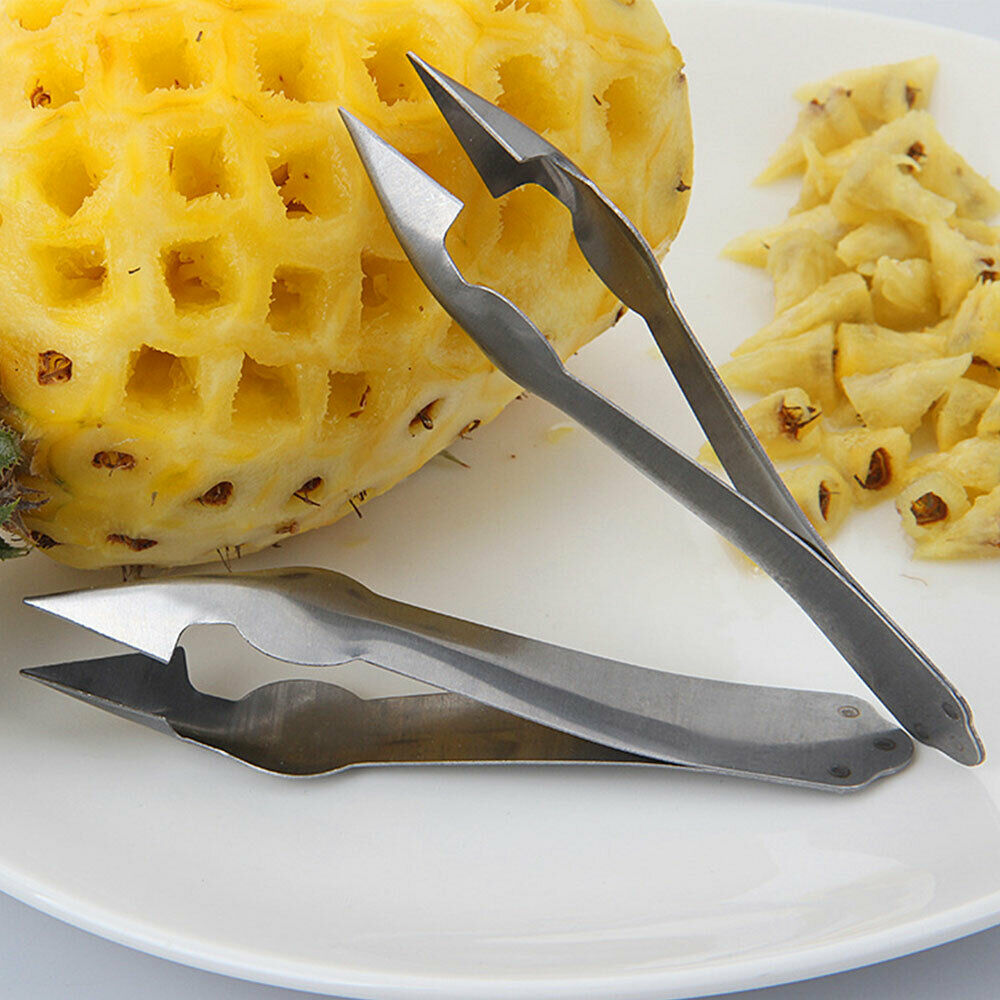 Pineapple Clip Pineapple Peeler Stainless Steel Eye Remover Creative Kitchen New