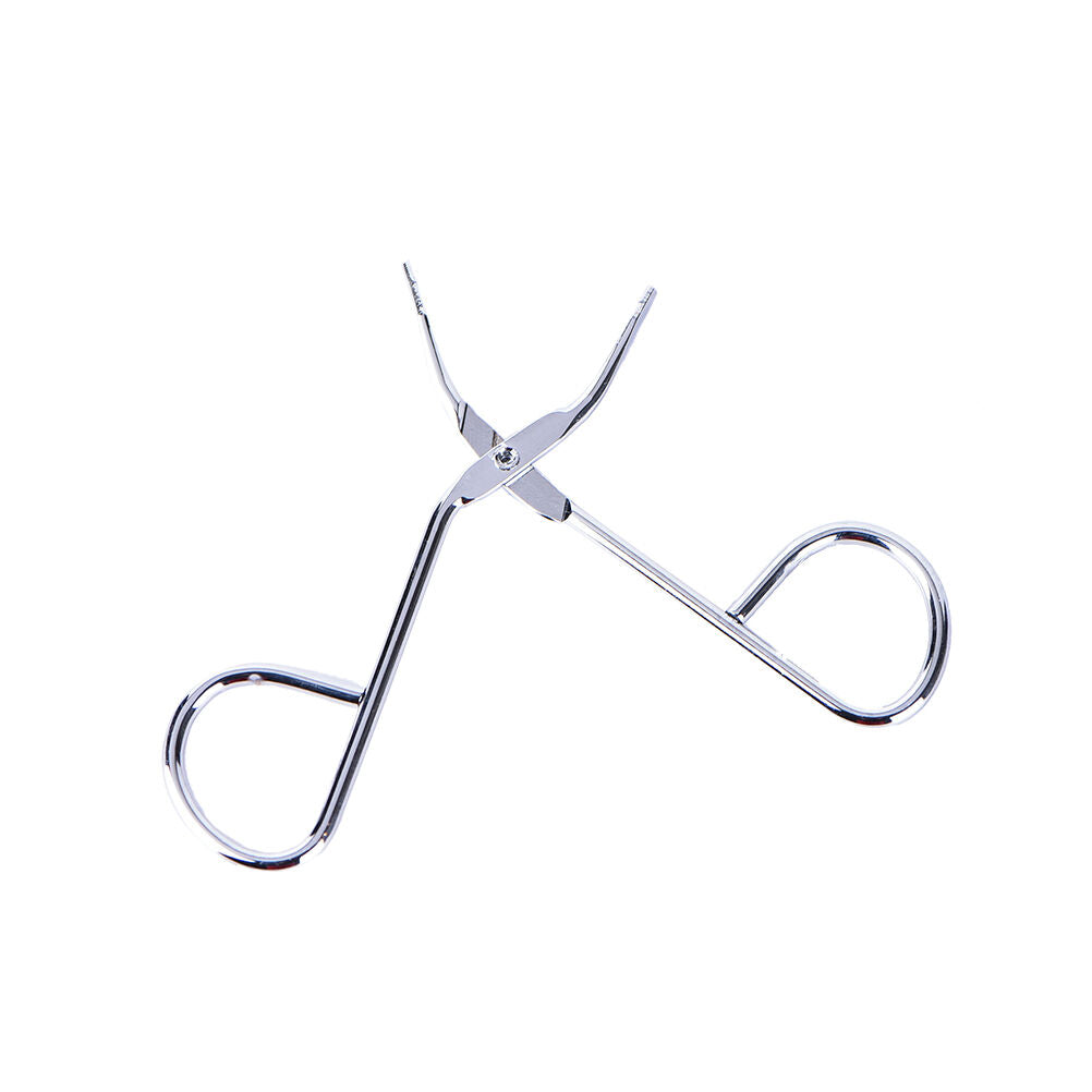 New Scissors Flat Tip Eyebrow Tweezers Clamp Clipper Stainless Removal Too.l8