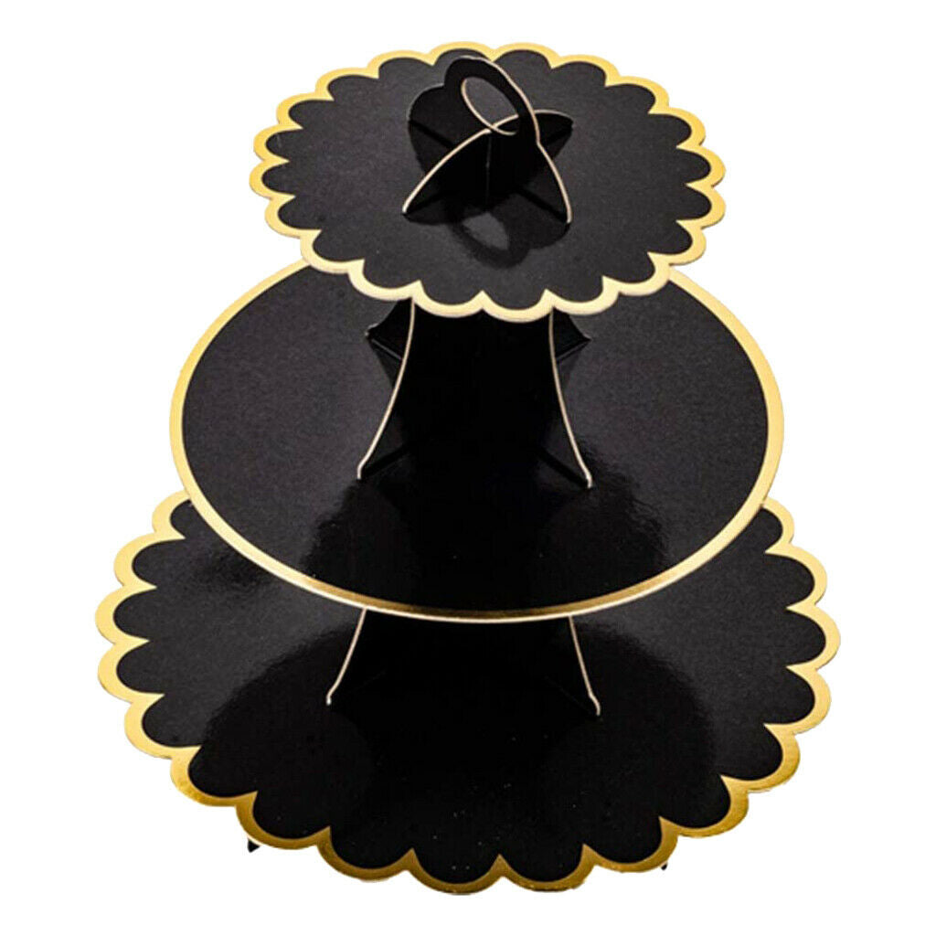 2pack 3 Tier Cupcake Stand Muffin Cake Pastry Food Tower Birthday Receptions