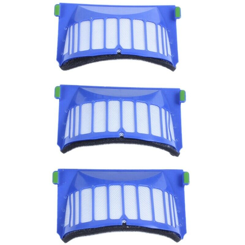 3pcs Dust Guard Filter for Roomba Irobot 500/600 Series Aerovac 550 560 650 62P7