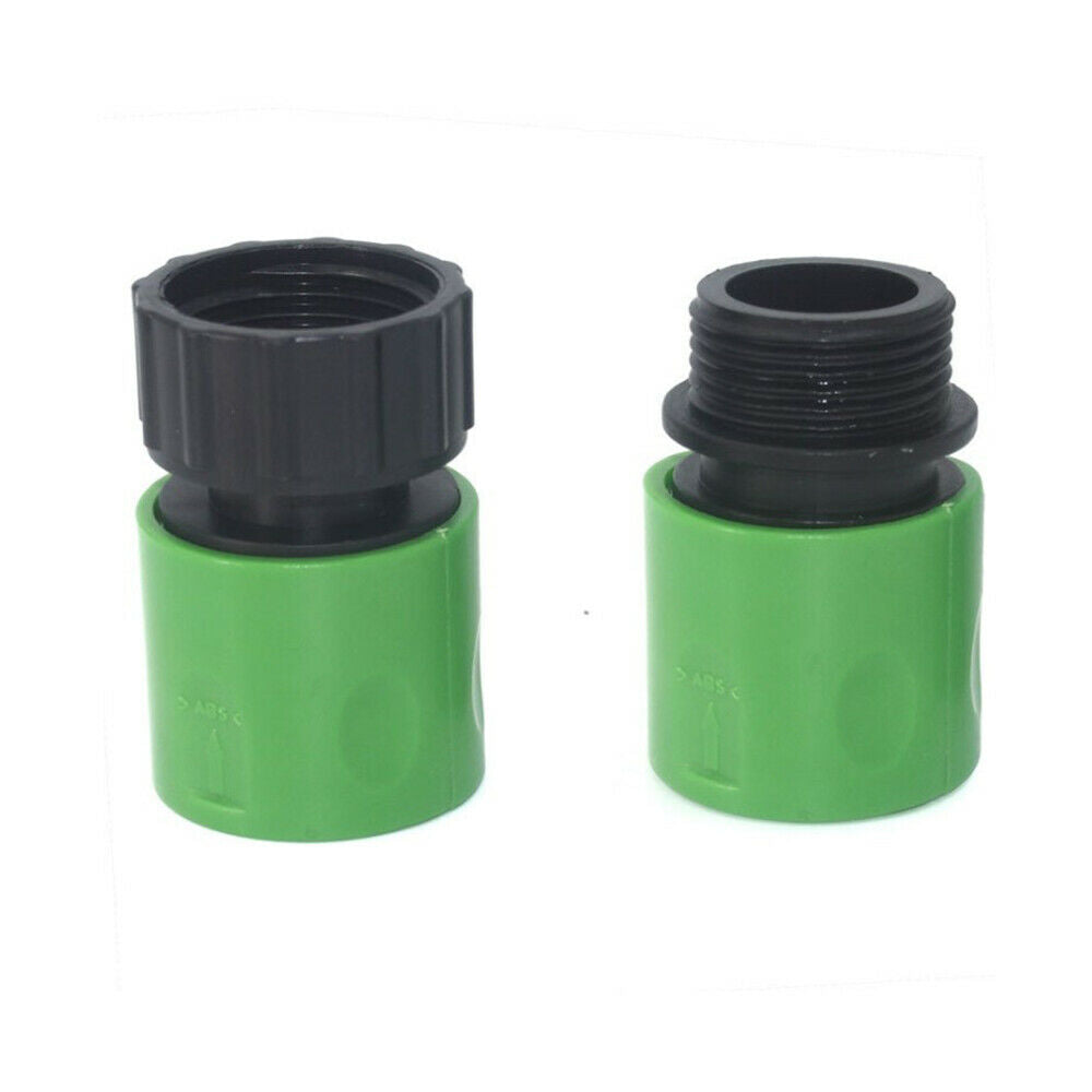 10Pcs/2Set Garden Hose Quick Connect Plastic Hose Tap Adapter Set Connector Kit