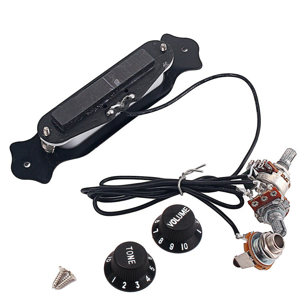 Guitar pickup Acoustic electrical transducer 4-string small