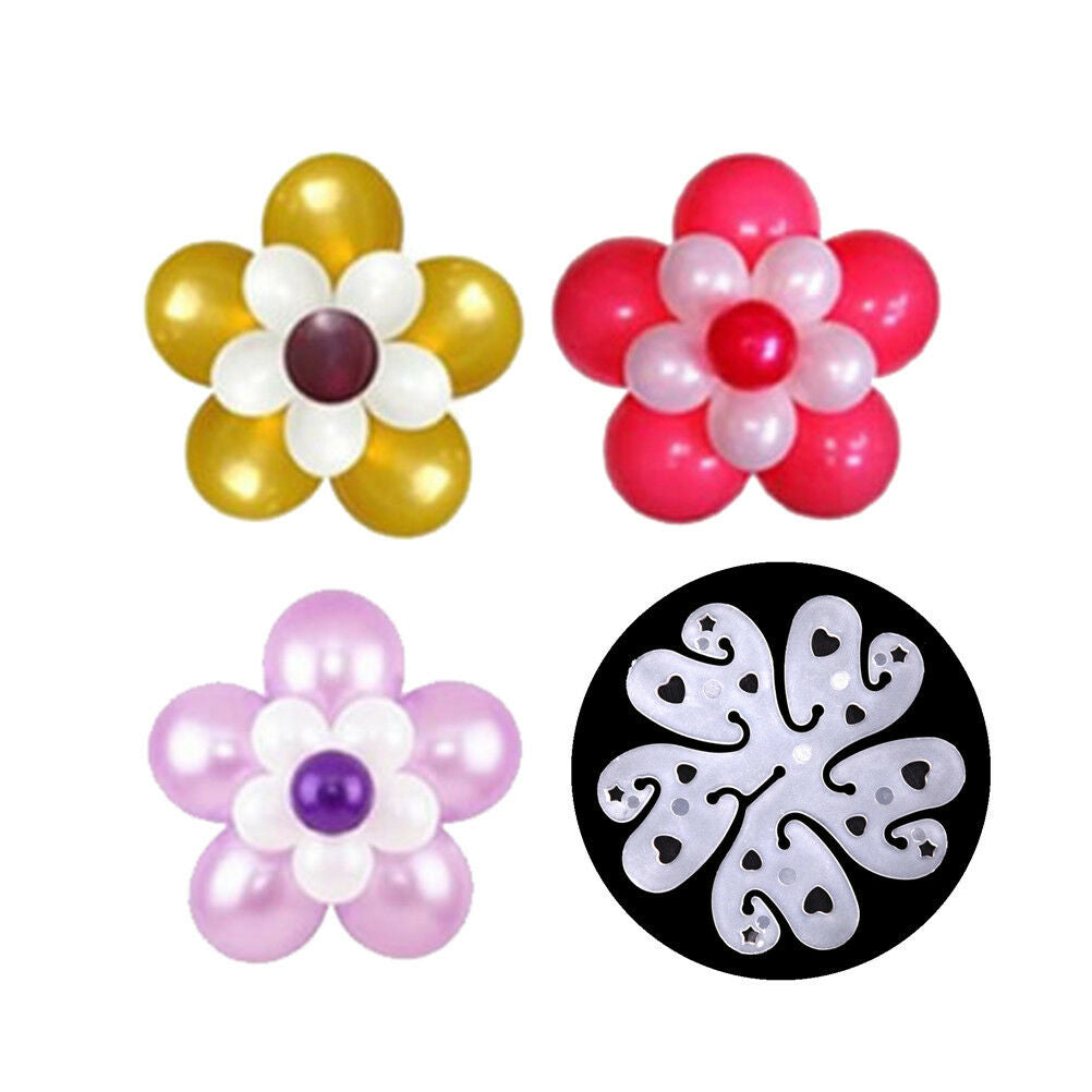 10pcs 11 in 1 Balloon Flower Clips Tie Holder for Wedding Party decoration   NC