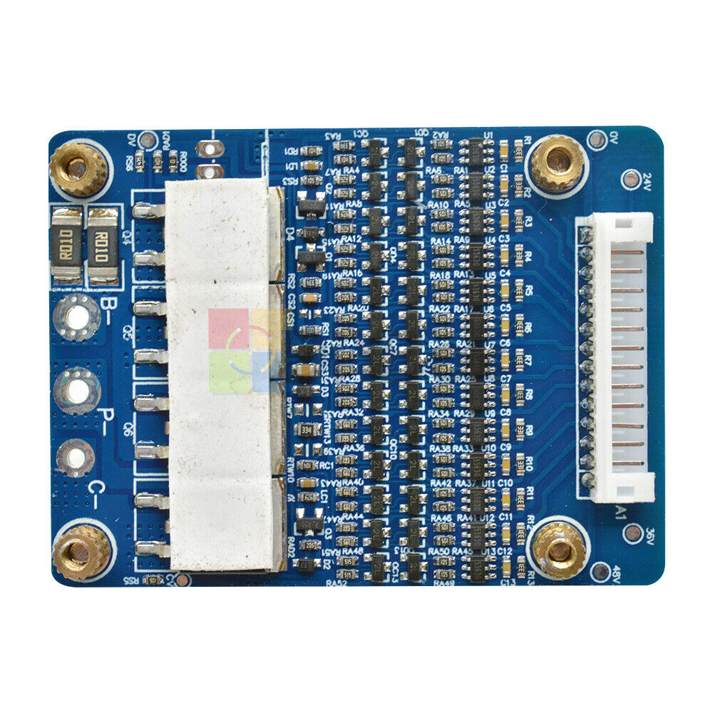 13S 20A Li-ion Lithium Cell Protection PCB Board 48V 18650 Battery BMS Balance