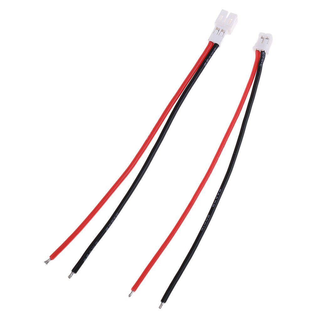 10 Pieces Upgraded JST-PH 2.0 Male Female Connector Cable RC Battery Charger