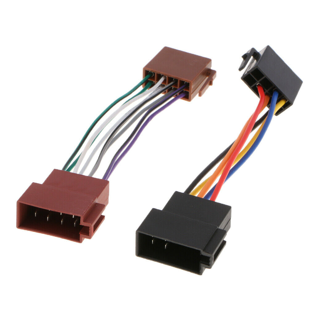 Car Radio Male To Female Wiring Harness Adapter Connector for Volkswagen