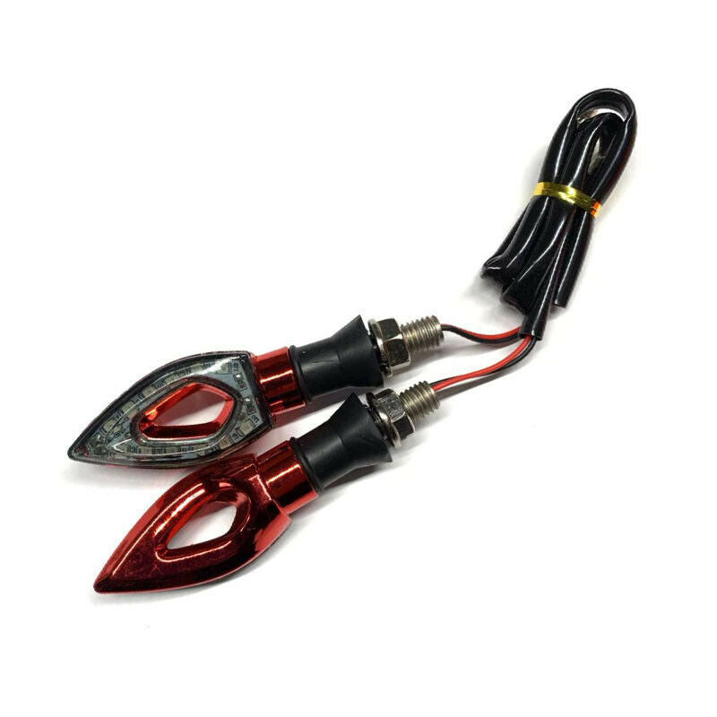 Universal Motorcycle Bike LED Flashing Turn Signal Lamp Indicator DRL Taillights