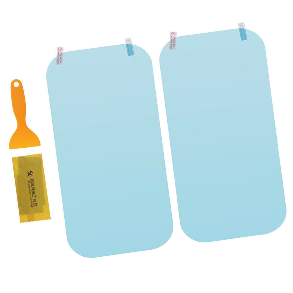 Car Anti-glare Fog Mist Coating Rainproof Waterproof Rearview Mirror Films