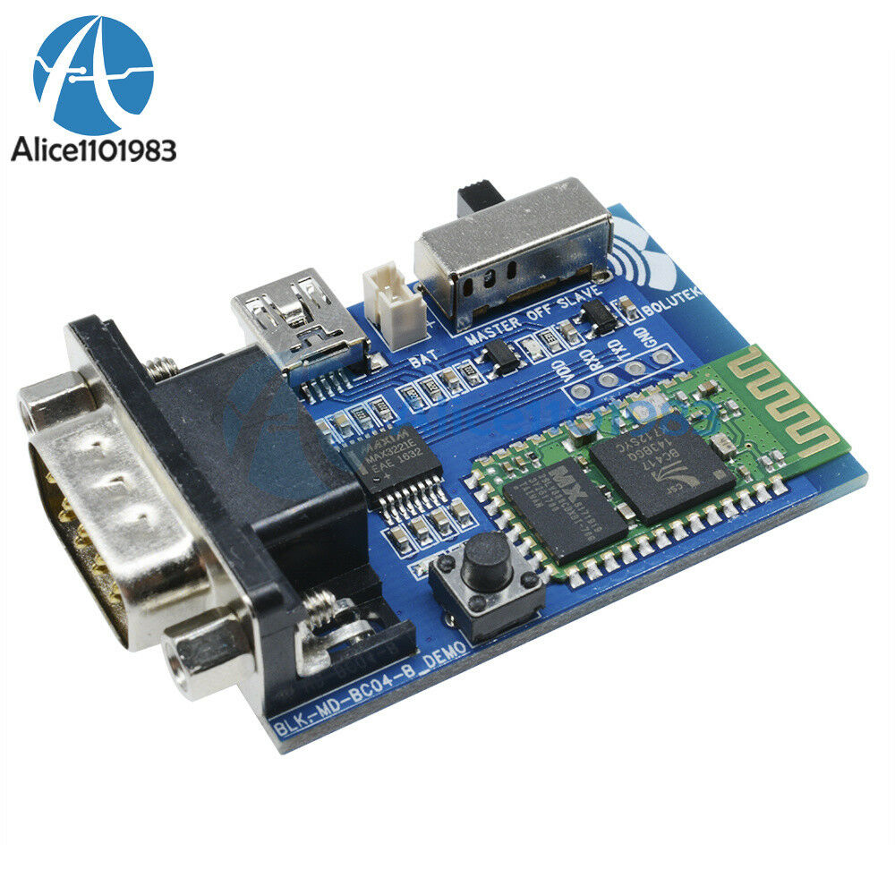 RS232 Bluetooth Serial Adapter Communication Master-Slave Module 5v mini usb