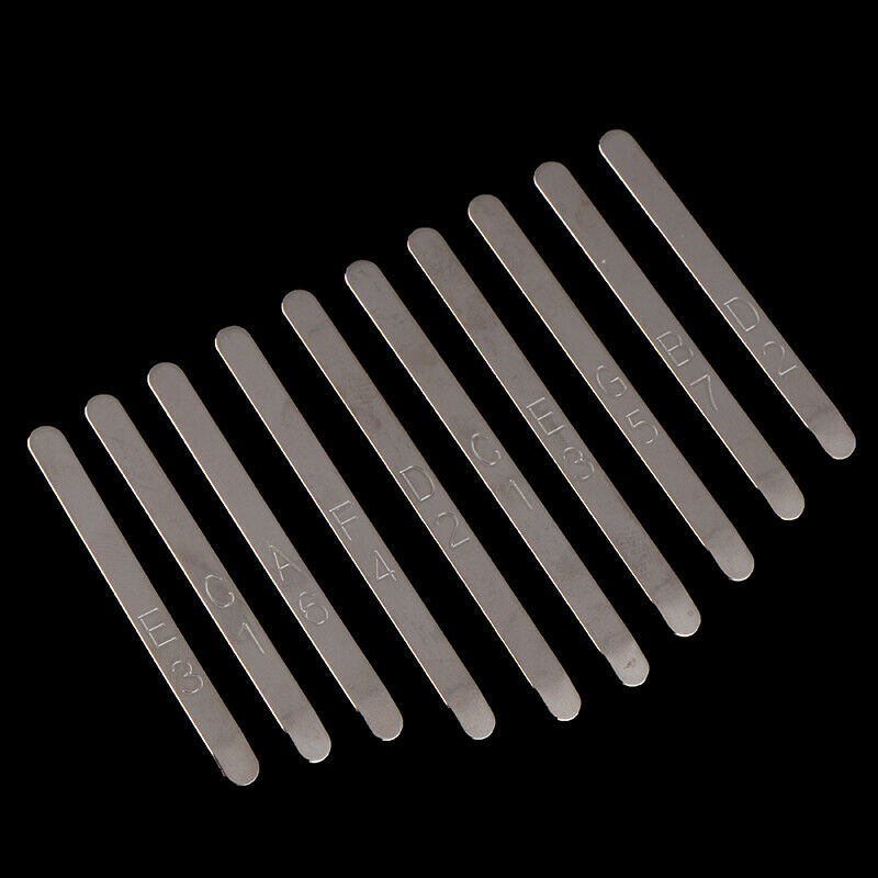 10-Key Kalimba Keyboard DIY Steel Keys Bridge Thumb Piano Music Replaceme.l8
