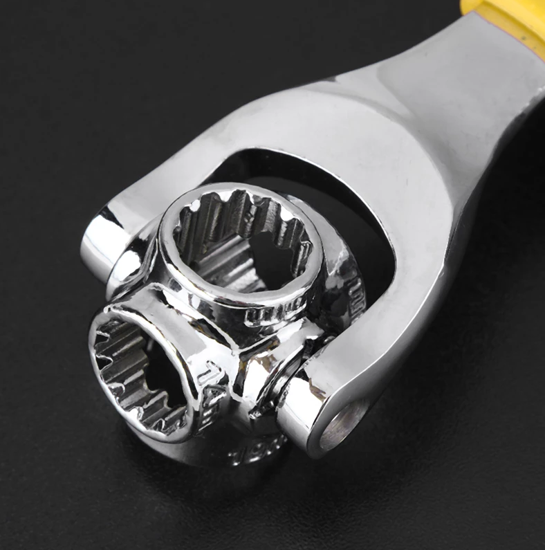 Tiger Wrench 48 in 1 Socket Wrench 360 Degree Rotation Spanner Work With Spline