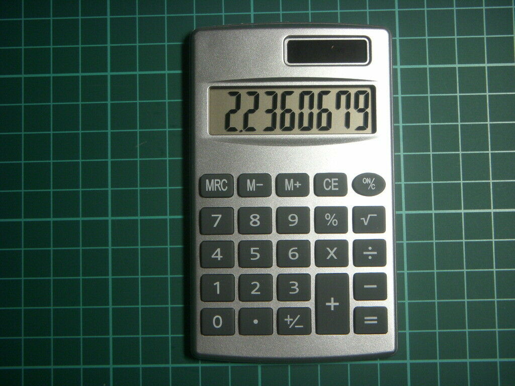 My solar calculator 8 digits display dual power portable for school & offices