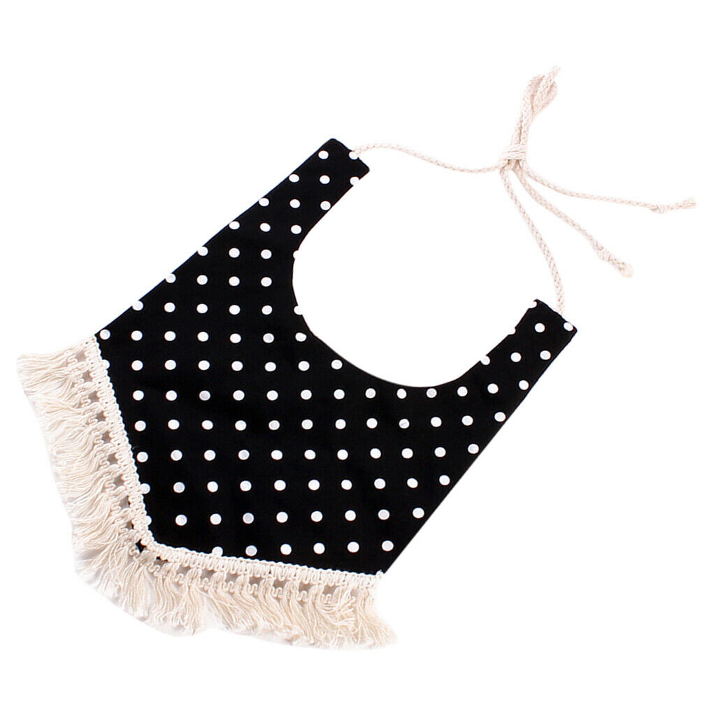 4 Pcs Infant Baby Feeding Saliva Towel Dribble Triangle Bandana Bibs Stripe