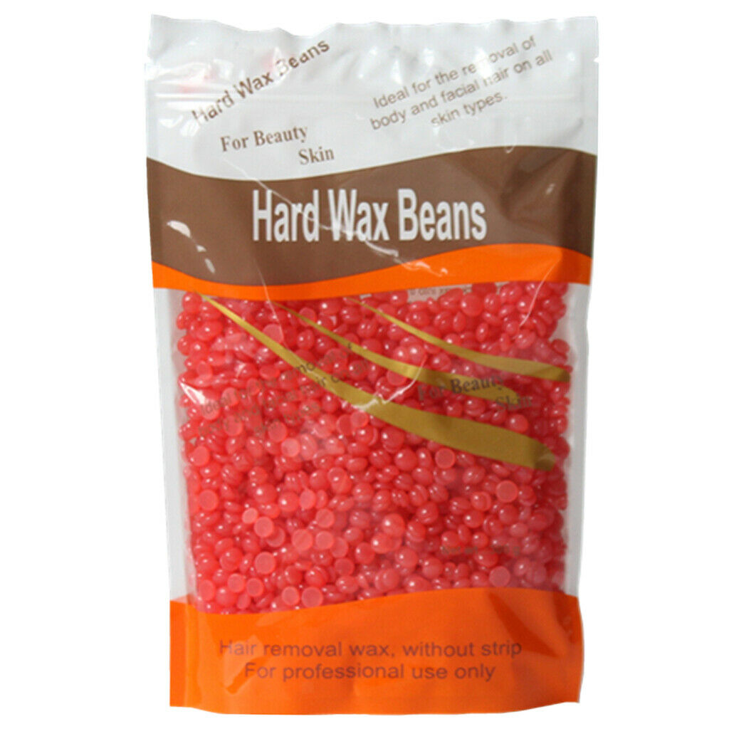 100g Hard Wax Bean Hair Removal Bikini Depilatory No Strip Pellet Strawberry