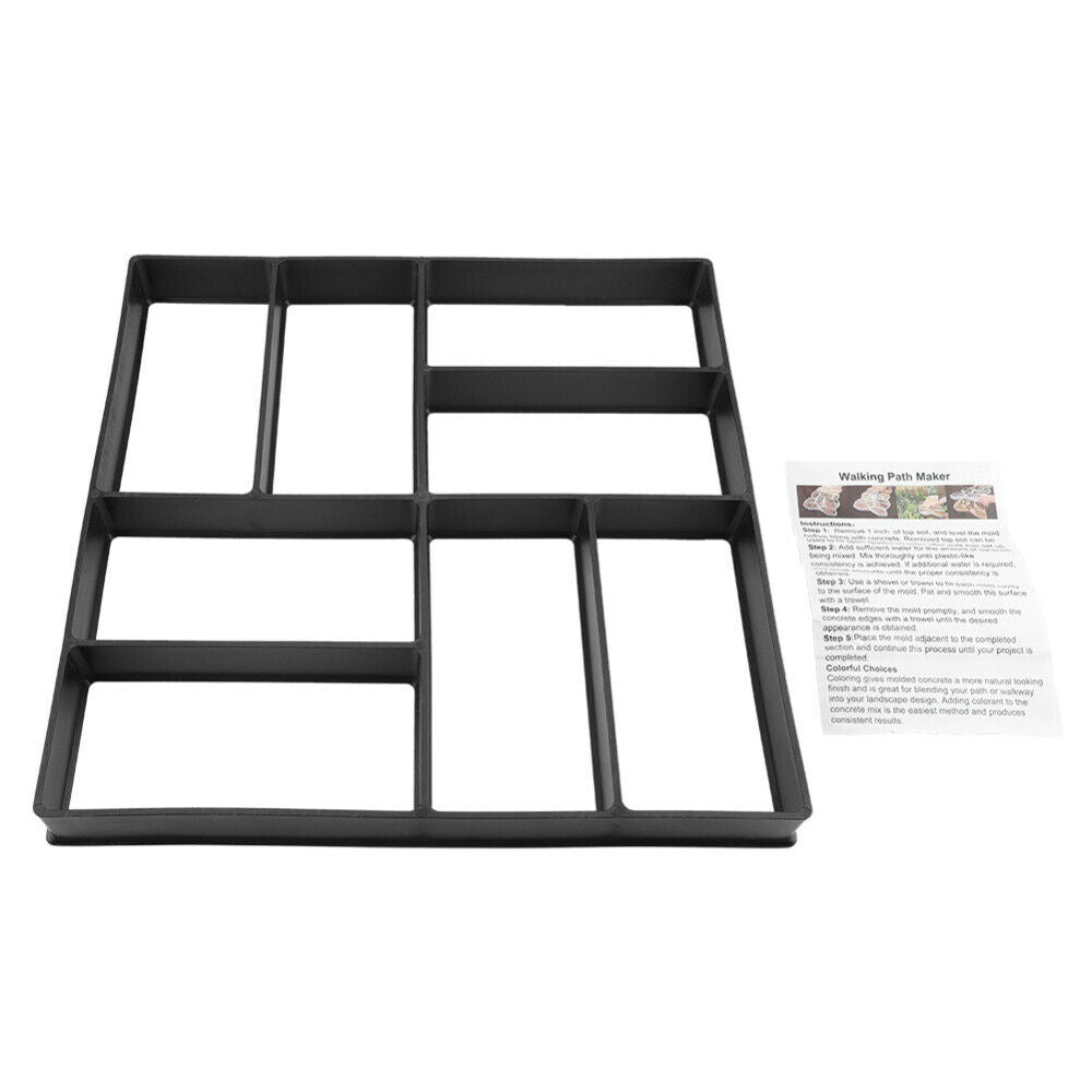 40cm Path Maker Driveway Paving Pavement Mold Patio Concrete Grid Stone Path