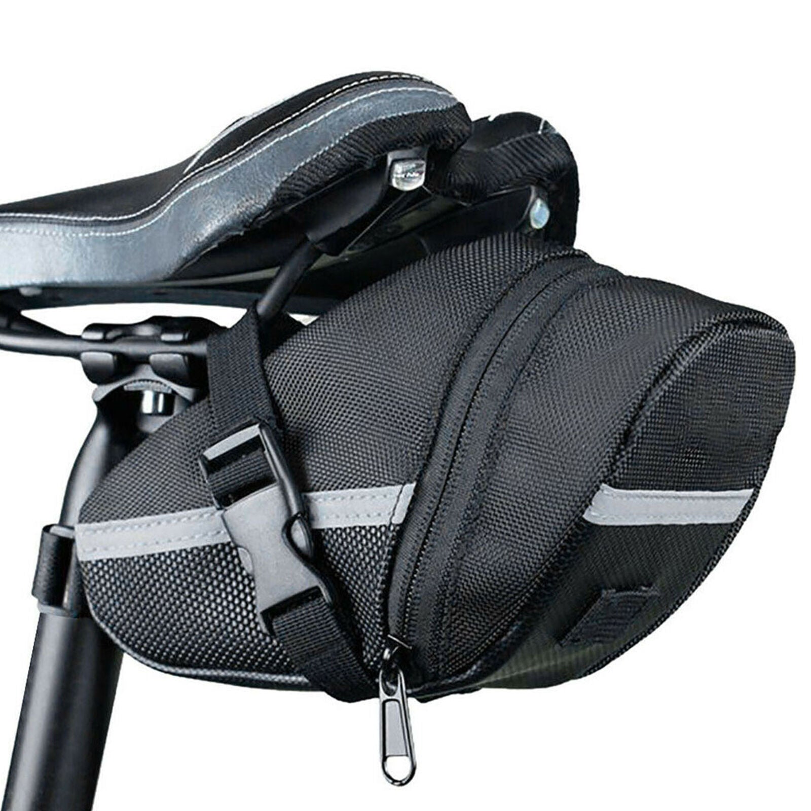 Bike Saddle Bag Bicycle Under Seat Storage Outdoor Rear Tail Pouch Cycling