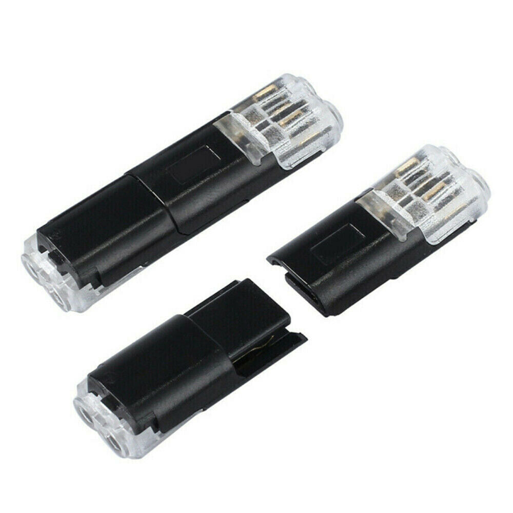 10pcs 2-Pin Way Plug Auto Car Waterproof Electrical Connector Wire Cable Tool US