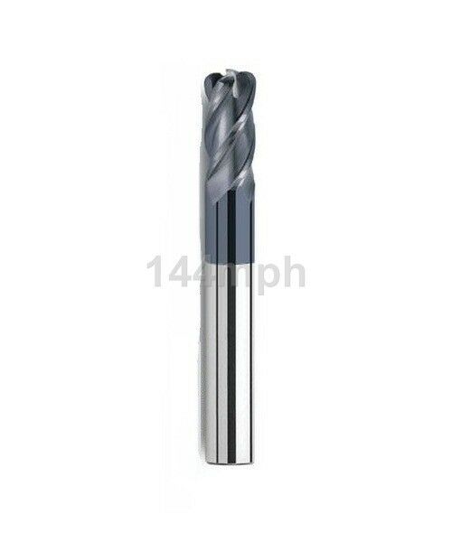 5x 6MM 4 Fl Four Flute Micro Grain Solid Carbide Endmill ALTiN Coat