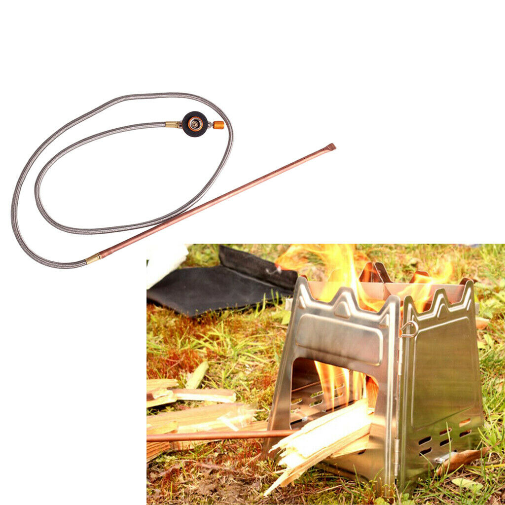 Hand Held Fire Starter Gas Appliance with 1m Flexible Hose for Camping