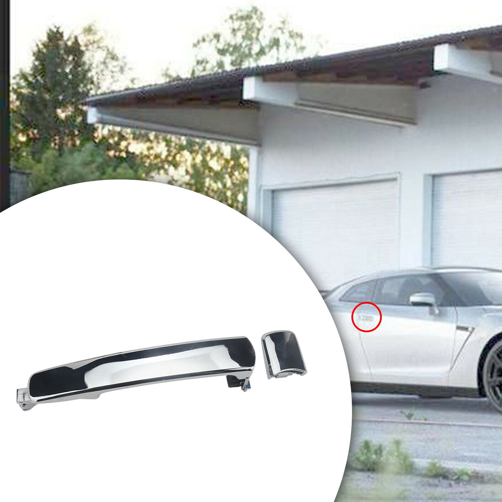 Car Exterior Door Handle Replacement for Infiniti FX35 FX45 03-08 80646CA000