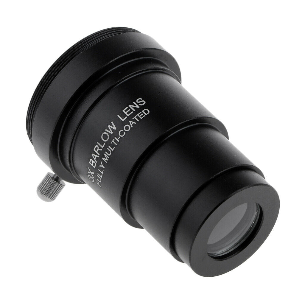 Telescope Eyepiece 3X Barlow Lens Universal M42x0.75mm Thread & Moon Lunar