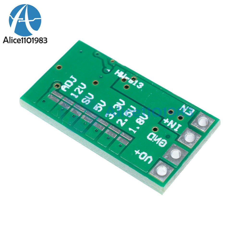 5PCS Mini Buck Converter DC-DC 12-24V To 5V 3A Step Down Adjustable Power Module
