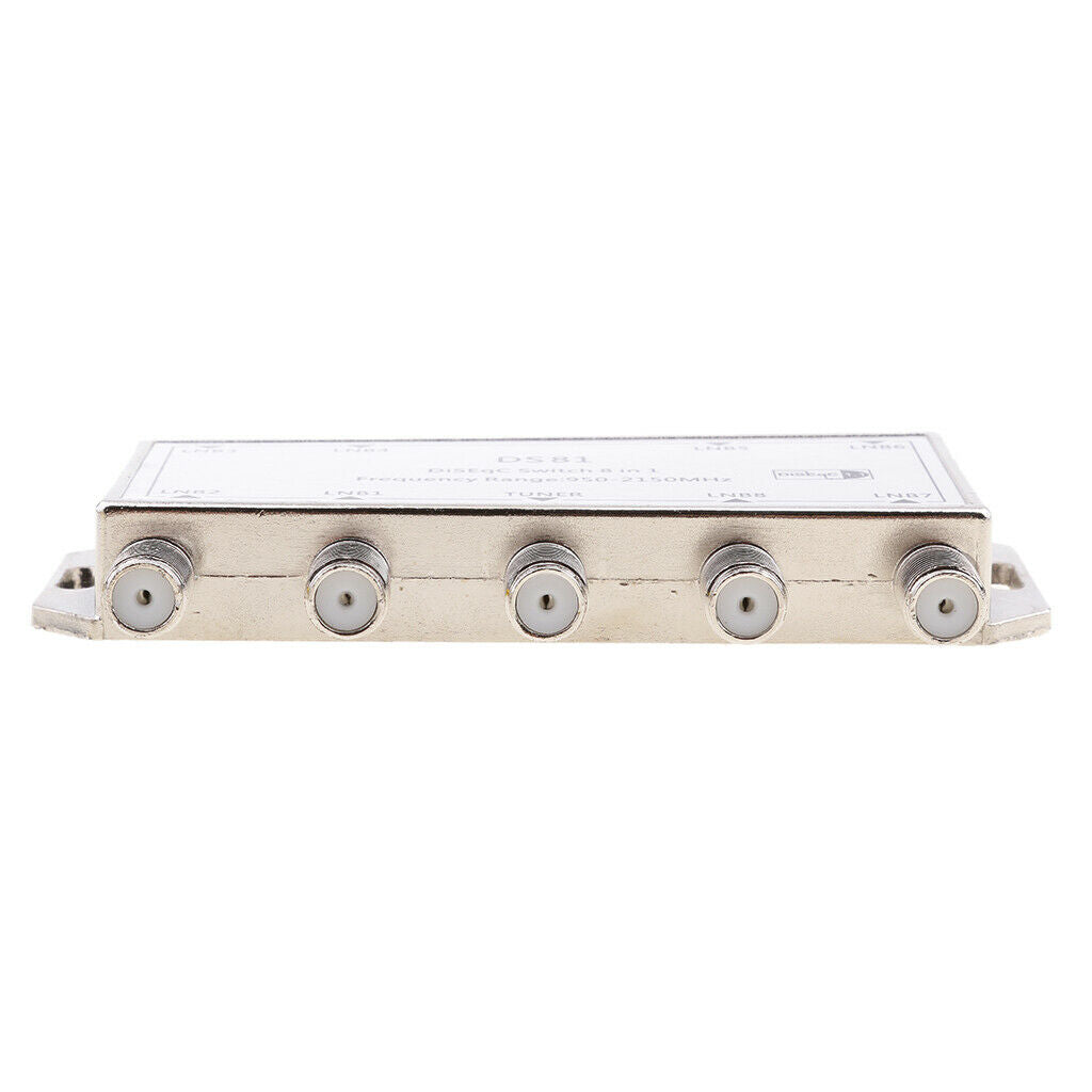 8x1 Diseqc Switch 8 Satellites in 1 Output Waterproof