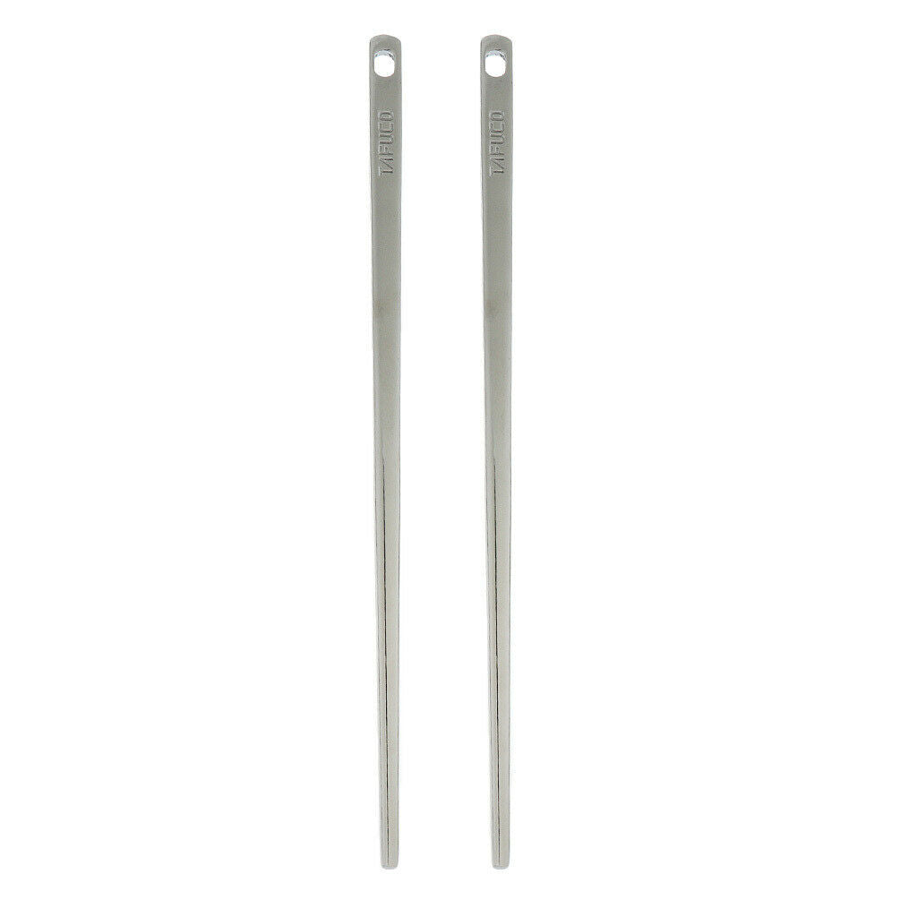 3pcs Travel Stainless Steel Spoon Fork Chopsticks Tableware Set + Carry Bag